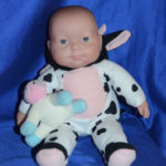 Berenguer Baby in Cow Suit